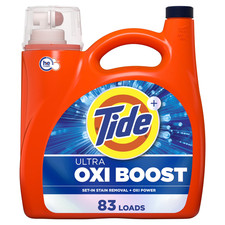 Laundry Detergent Liquid with Ultra Oxi Boost, Advanced Stain Remover, 117 Fl Oz 0.15 per gallon