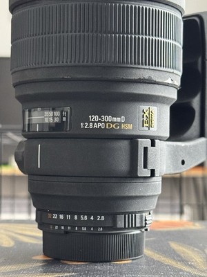Sigma 120-300mm f/2.8 DG HSM EX Lens For Nikon Perfect Condition