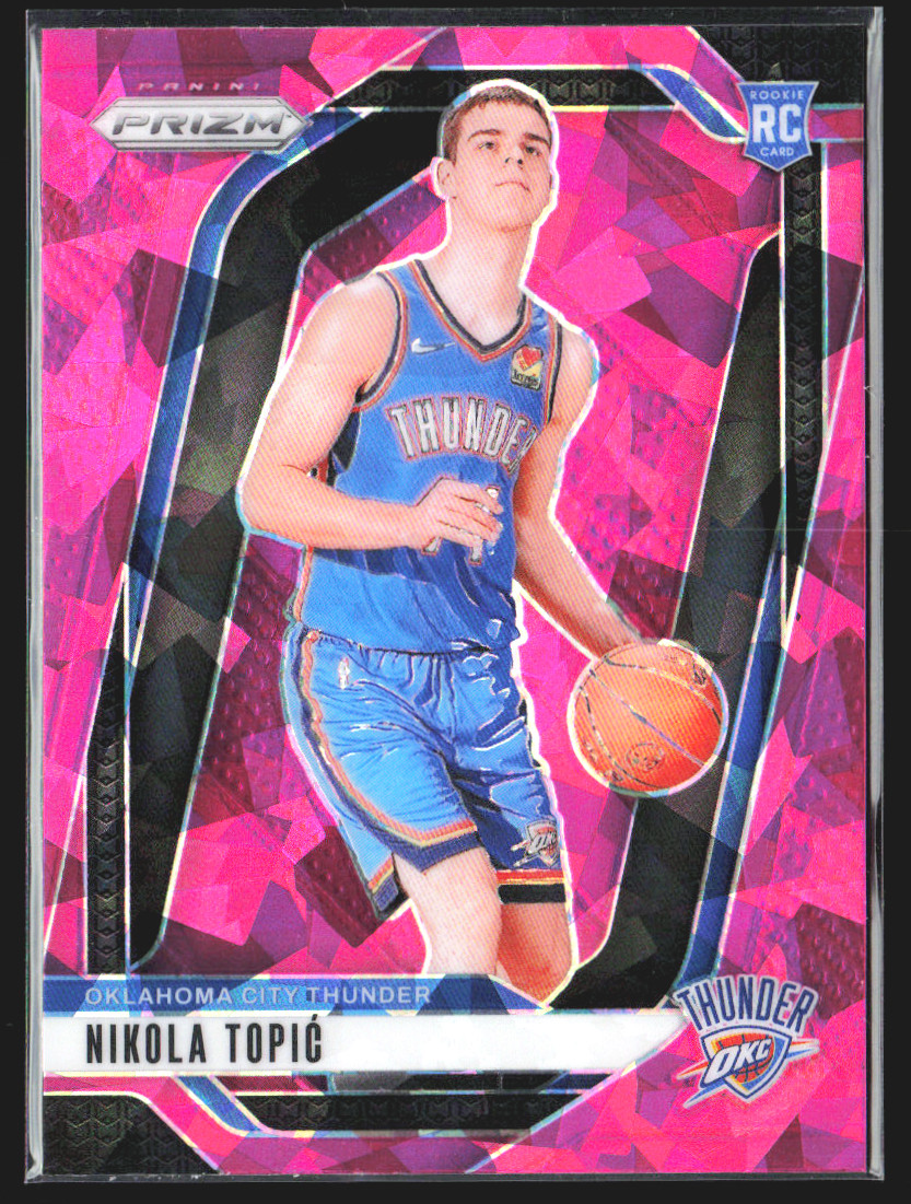 2024 Panini Prizm Basketball Nikola Topic Pink Ice #230