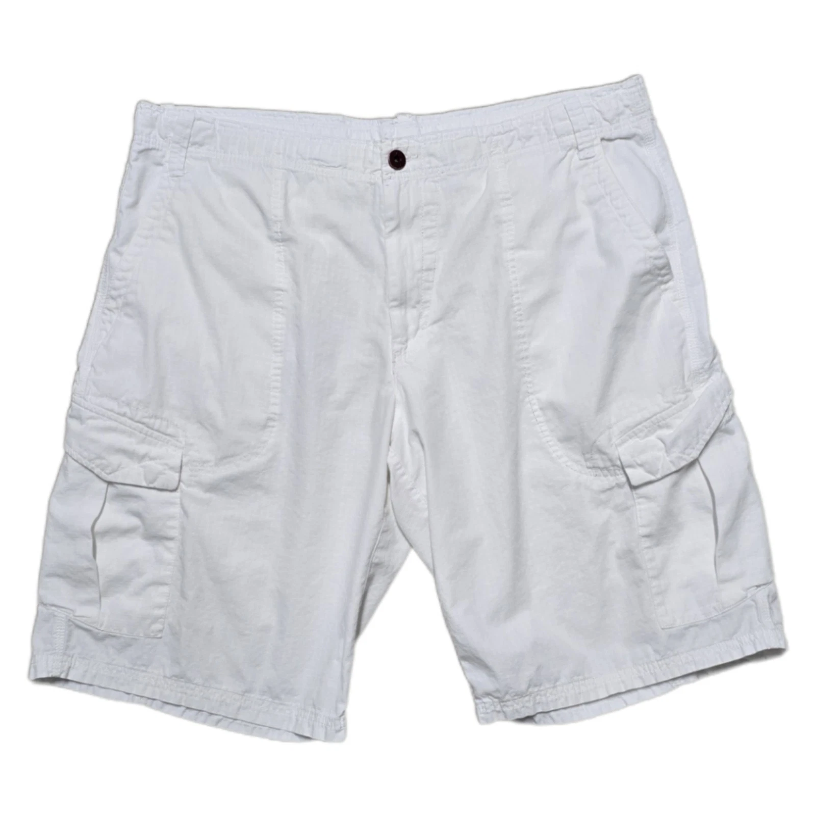 Nike Air Jordan Cargo Shorts Uomo 40 Bianco Utility Streetwear Skater Y2K Vintage