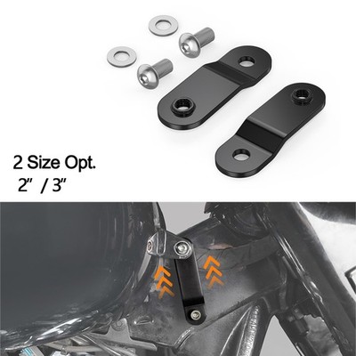 Pair 1.1''-3'' Gas Tank Riser Lift Bracket For Harley Sportster 883 XL883L XL883LP