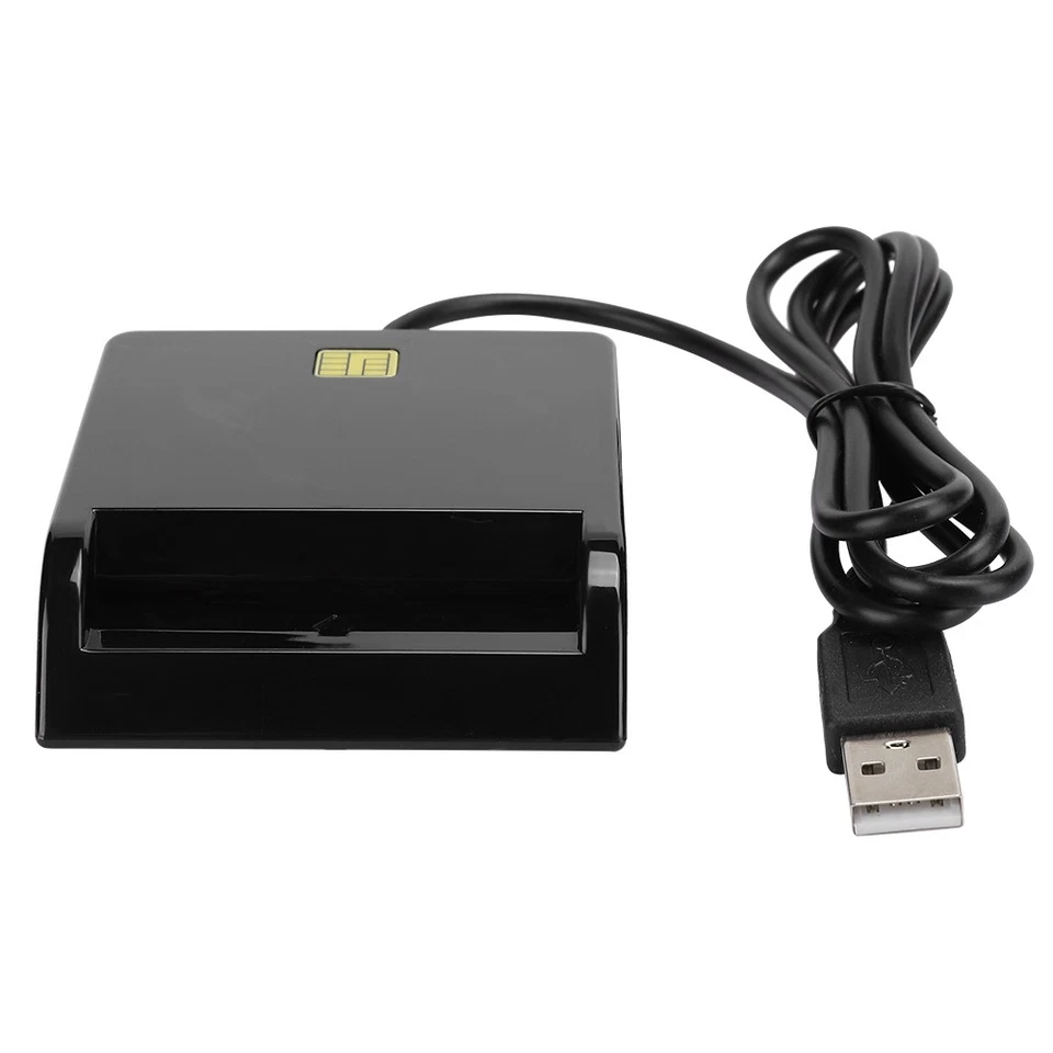Smart Card Reader Black For Windo-ws 98/Me/2000/NT 4.0/XP/CE/Vista/7/8/8.1/10/Li - Image 3 of 4