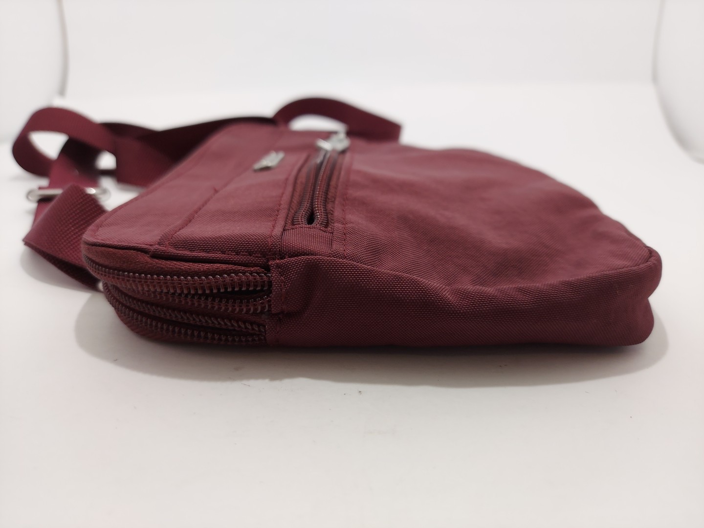 Baggallini Dark Cherry Double Zip Medium Crossbody - image 6