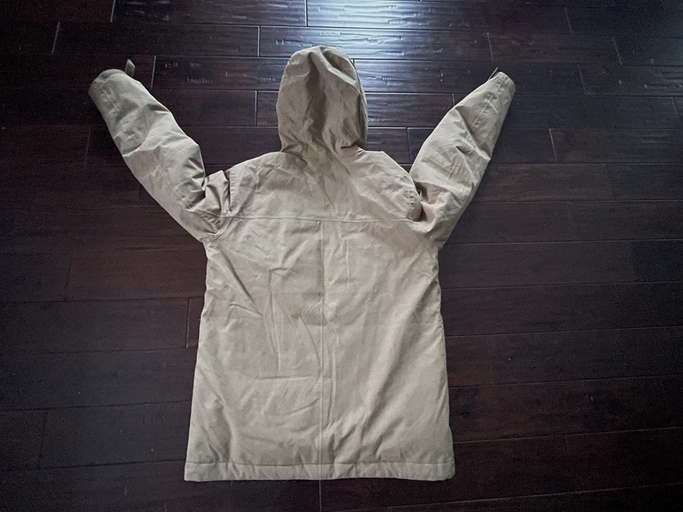 Chaqueta de plumón marrón ligero ALPINE DESIGNS of Boulder Colorado para hombre talla L Foto 4 de 4