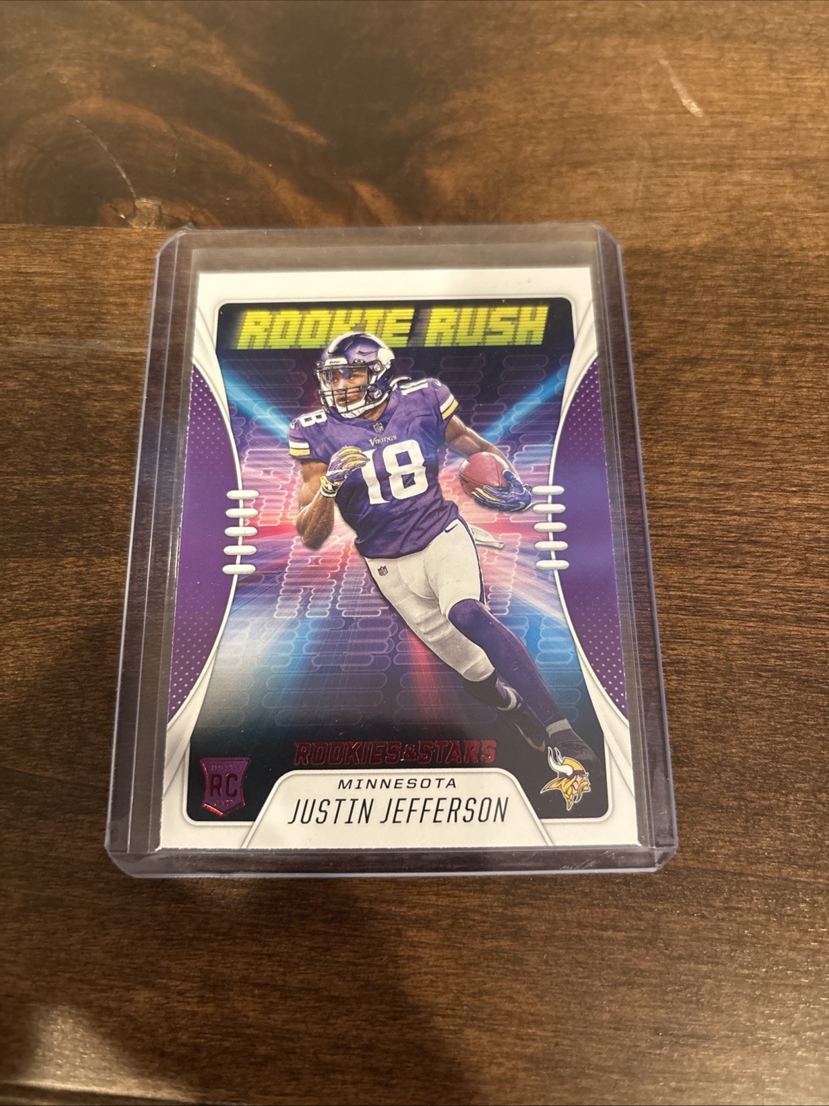 2020 Panini Rookies & Stars - Rookie Rush Justin Jefferson #RR-17 (RC)