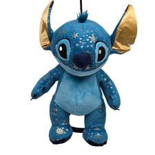 Build A Bear Disney STITCH Snowflakes 15" Plush