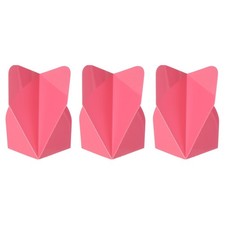 Darts wings, 3pcs PET standard darts accessories pink