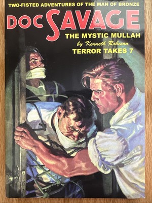 Doc Savage Vol 46 :  The Mystic Mullah  &  Terror Takes 7  SC Like New