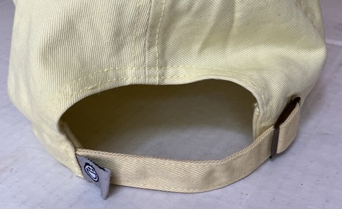 Life Is Good Yellow Logo Smiling Face Embroidered Adjustable Cap 100% Cotton EUC - Picture 6 of 8