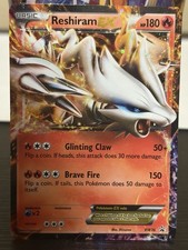 Reshiram EX BW36 Black & White Holo LP on eBay