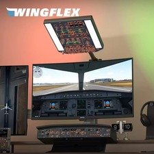 WINGFLEX A320 Overhead Panel with IRS & Light...