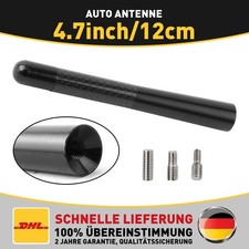 Auto Kurzstabantenne 12cm Aluminium Dachantenne Für AUDI RS6 Avant 2008-2010