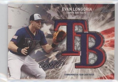 2017 Topps Independence Day Team Logo Patch Evan Longoria #IDTL-EL Patch 0l2