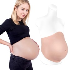 Realistic Silicone Pregnant Fake Artificial Pregnancy Belly Tummy for Actor F...