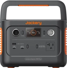 Jackery Explorer 300 Plus Portable Power Station, 285Wh (Refurbished)