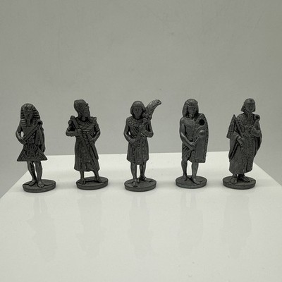 Kinder Surprise Metal Mini Figures Egyptians Set of 5, 10A - 10E
