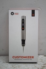 Culiau Customizer Professional Engraving Pen- USB Box Manual Silver Portable