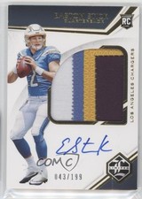 2019 Panini Limited Rookie Variations 43/199 Easton Stick #167 Patch Auto 10ek