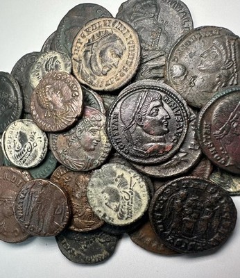 Genuine High Quality 2nd-5th Century Roman Coins Fine-Extra fine Grade