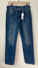 Outerknown SEA Jeans Fillmore Boyfriend Button Fly Women  s Size 26 29"x29" 