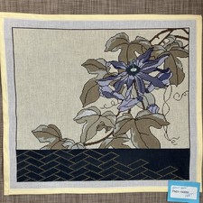Handpainted Needlepoint Canvas Juell Flower Art Read Description
