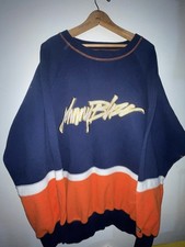 JOHNNY BLAZE Vintage Sweatshirt Crewneck Method Man Rap Wu Tang Y2K Size XL