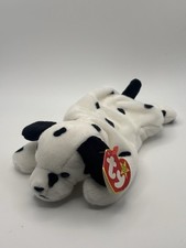 TY Dotty The Dalmatian Dog Beanie Baby 1996 Plush Toy Stuffed Animal MWMT