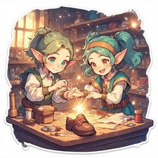 MONO-GO Elves at Work 2 STAR Set 12 - The Shoemaker Elves