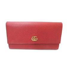 GUCCI GG Marmont Leather Wallet 456116 AB Used