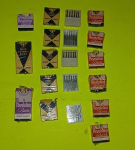 Dental Burs Lot of 19 vintage WWII 15 unopened Revelation R&R Penguin