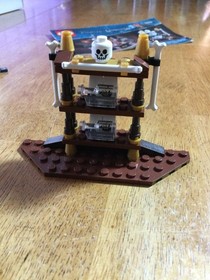 LEGO Pirates of the Caribbean: 4191 The Captain's Cabin Complete NO BOX