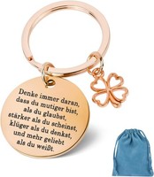 Du Schaffst Das SchlüSselanhäNger GlüCksbringer Mutmacher Metall Geschenk