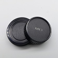 2pc Rear Lens Body Cap Set For Minolta MD MC SR SRT 101 201 X-700 XG-1 Film SLR