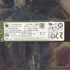 SK Hynix BC711 256GB M.2 2280 NVMe Solid State Drive
