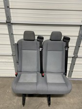 2015-2026 Ford Transit Oem Seat Gray Cloth 36 Dual Passenger 2015-2026 Ford Transit Oem Seat Gray Cloth 36 Dual Passenger