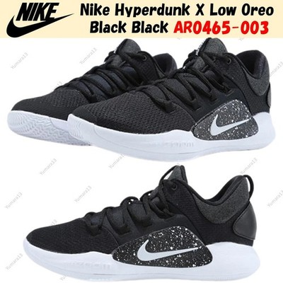 Nike Hyperdunk X Low Oreo Black Black AR0465-003 Men's Size