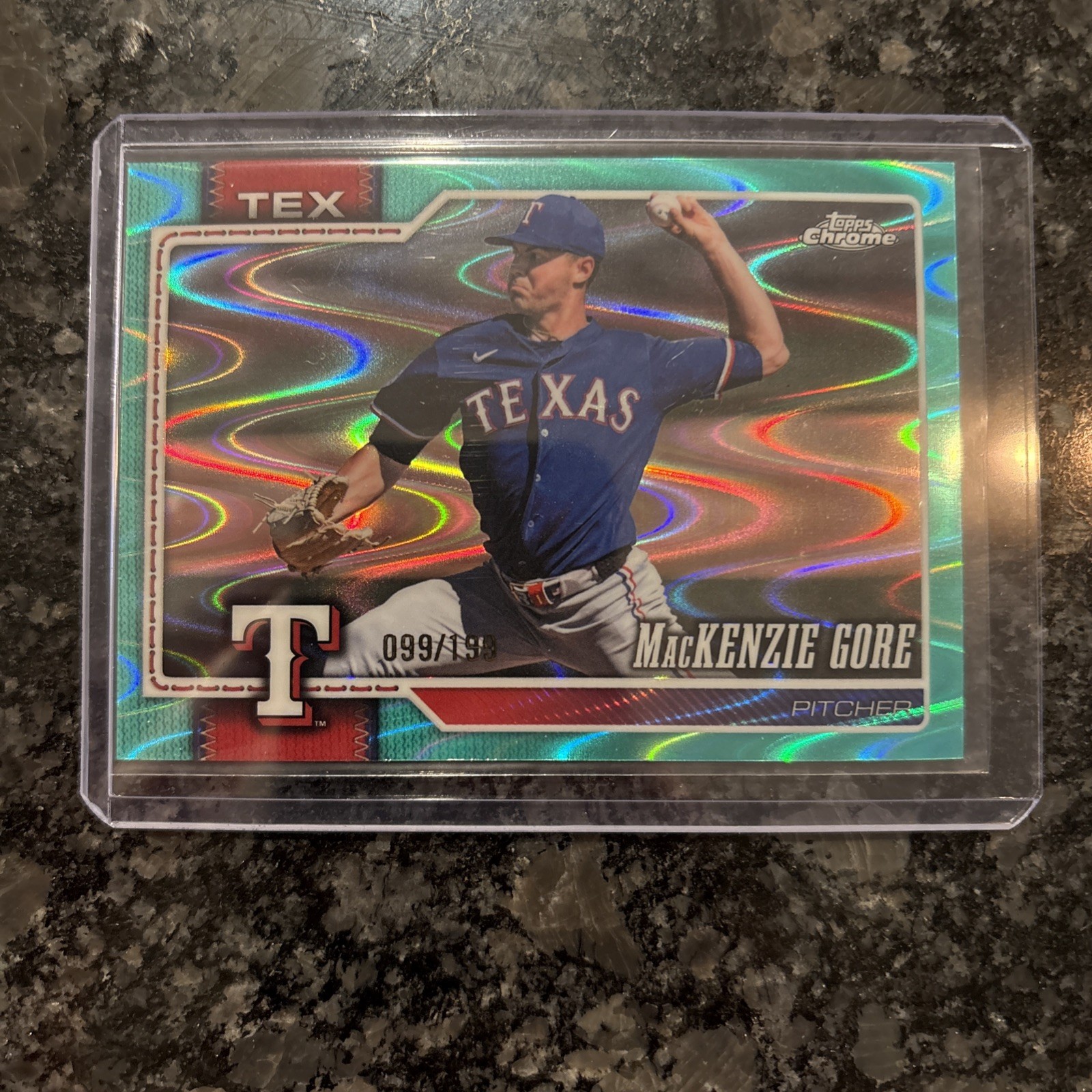 2026 Topps Chrome MacKenzie Gore /199 Raywave