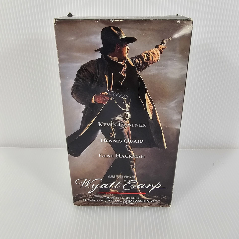 Wyatt Earp (VHS, 1994, 2-Tape Set) - Image 2 of 4