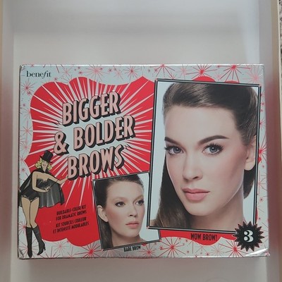 Benefit Bigger & Bolder Brows Kit Dramatic Effect Eyebrow Definition Set