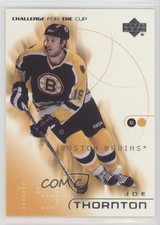 2001-02 Upper Deck Challenge for the Cup Joe Thornton #5 HOF 0i6