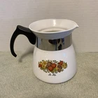 Vintage Corning Ware 7 cup ~Spice of Life~ Coffee/Tea Pot No Lid