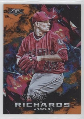 2018 Topps Fire Orange 60/299 Garrett Richards #67 0bt1