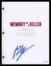 Patrick Dempsey "Memory of a Killer" AUTOGRAPH Signed Pilot Episode Script ACOA
