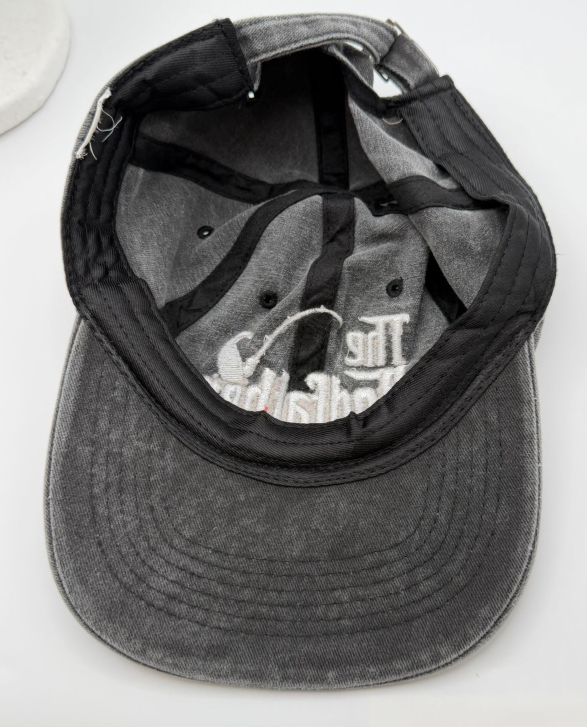 The Rodfather Strapback Hat Gray Adjustable Fishi… - image 3