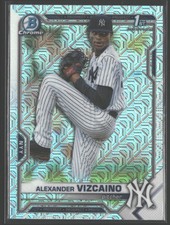 2021 Bowman Chrome #BCP-212 Alexander Vizcaino Prospects Mojo Refractor