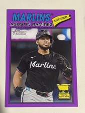 2026 Topps Heritage - Agustin Ramirez #13 Light Purple Border