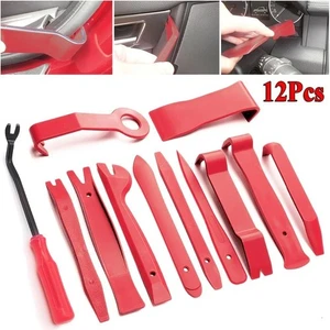 12Pcs Auto porte Clip panneau de l'outil de suppression de trim voiture intérieur Dashboard Pry Set