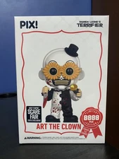 SEALED Thrilljoy Pix! ART THE CLOWN Terrifier 2025 Hot Topic Scare Fair LE 8888