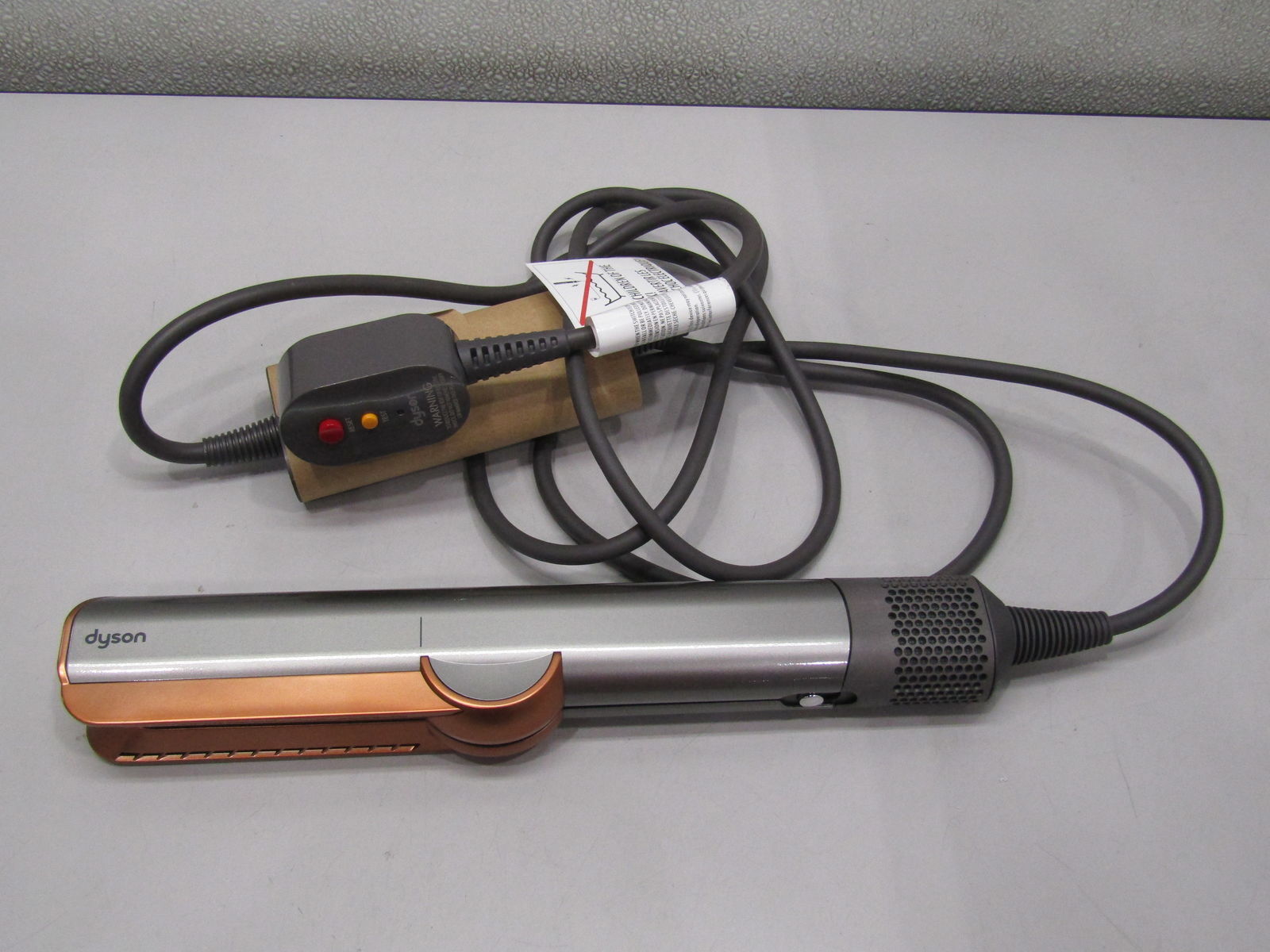 Dyson Airstrait Straightener HS06 Nickle/Copper USED (Missing Non Slip