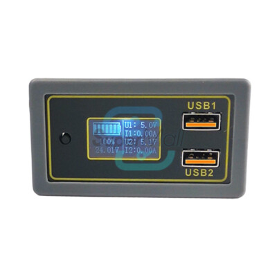 BC Car Battery Voltage Power Display USB Support multi-protocol Fast Charging